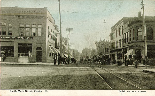 bank-history South Main Street, Canton, Illinois
